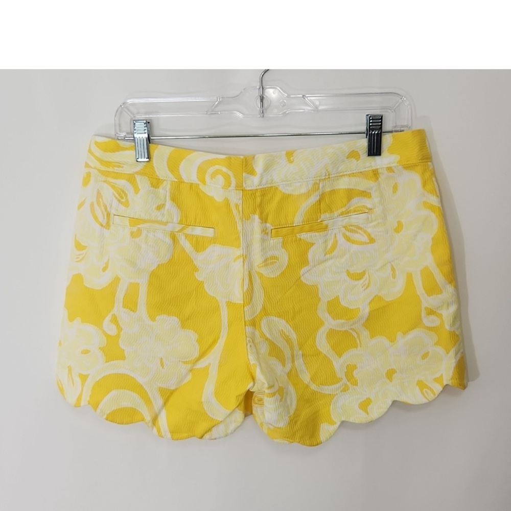 Lilly Pulitzer Buttercup Short Dandelion Banana Daiquiri size 6 NWOT